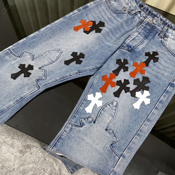 ブランドジーンズ角部分ディテール